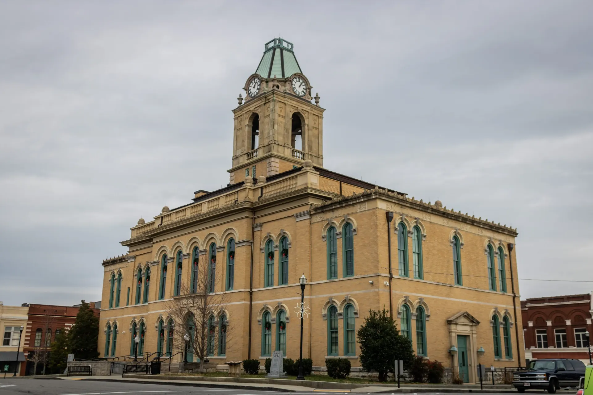 Robertson County Courthouse in downtown Springfield, Tennessee